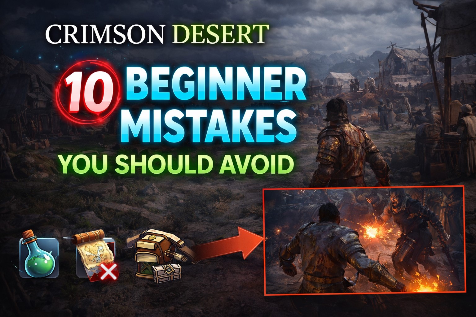 Crimson Desert Beginner Mistakes: 10 Things You Should Avoid Early