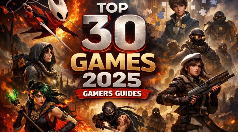 Best Games of 2025 Ranked – Top 30 Must-Play Titles So Far