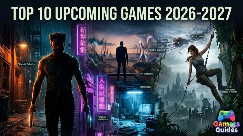 10 Upcoming Games 2026-2027 You CANNOT Miss