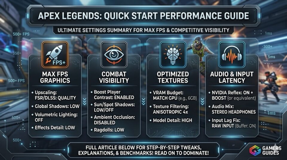 Apex Legends Best Settings