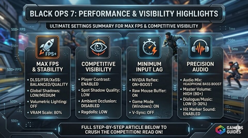 Black Ops 7 Best Settings